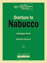 Nabucco Orchestra sheet music cover